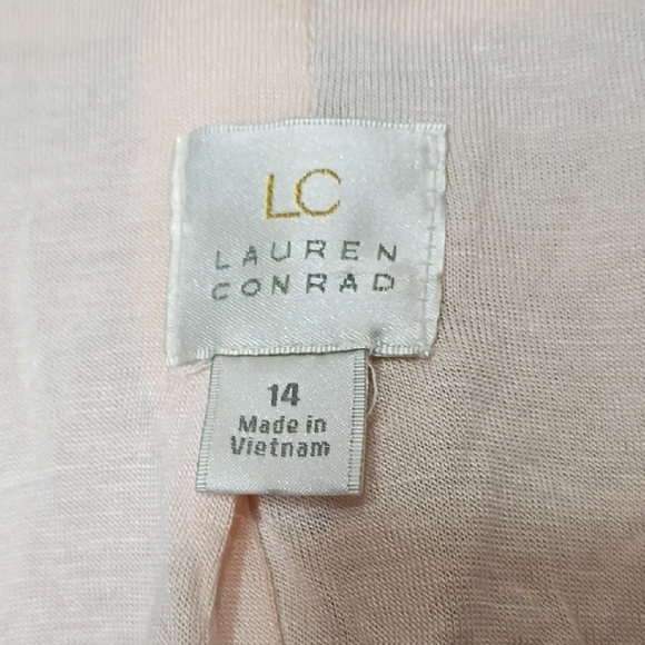 Lauren Conrad Women's Size 14 Gray Knit Blazer Suit Jacket - Picture 2 of 7